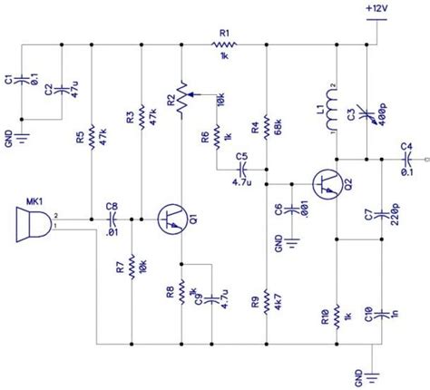 How To Build An Am Radio Transmitter Circuit Basics