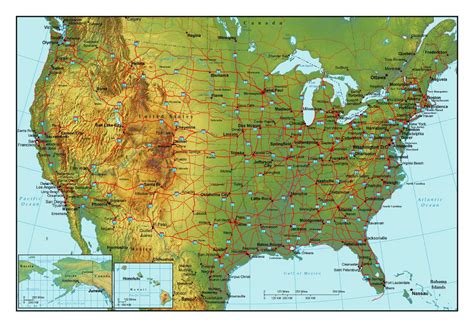 Printable United States Map Sasha Trubetskoy Inside Us United States