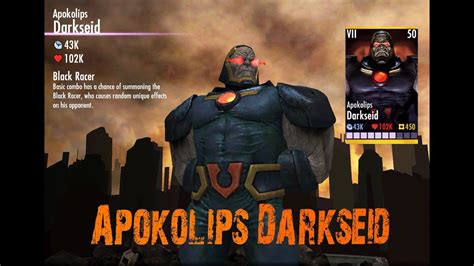 Update 27 Apokolips Darkseid All Special Attacks Injustice Androidios