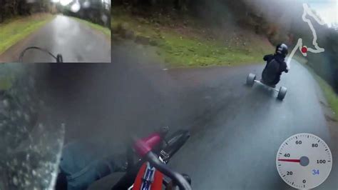 Sicky Sliders Drift Trike In The Rain Youtube