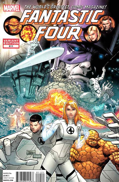 Fantastic Four 611 Final Issue Variant Cover Near Mint 94 Marvel