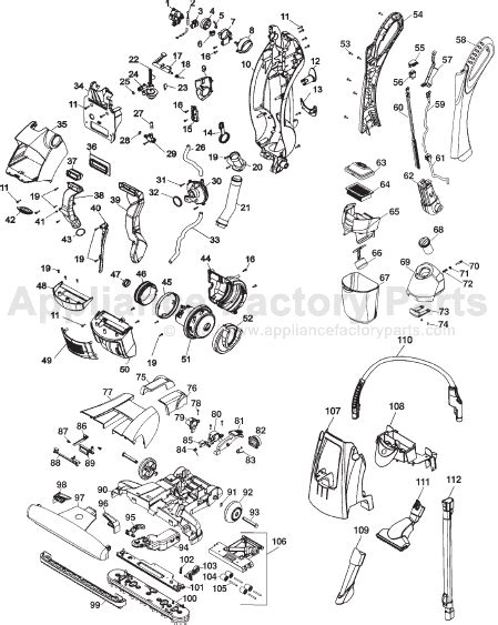 Hoover Spinscrub 50 Parts Diagram