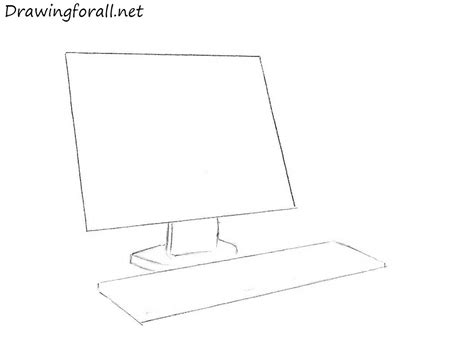 Drawing a mouse is easy, just be sure it's the right mouse you want to draw. How to Draw a Computer | Drawingforall.net