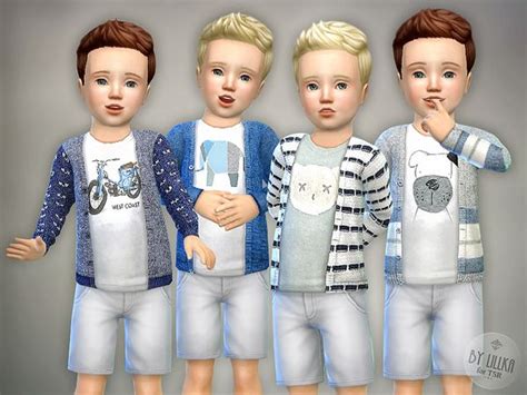 Sims 4 Ccs The Best Toddlers Collection By Lillka The Sims