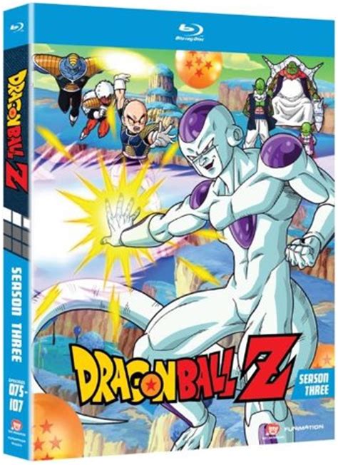 It keeps getting bigger and bigger without losing any of its core story elements. Dragon Ball Z: Season Three (Blu-ray) | Dragon Ball Wiki ...