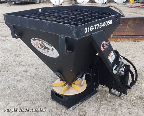 Quick Attach Skid Steer Spreader In Augusta Ks Item Fy9852 Sold