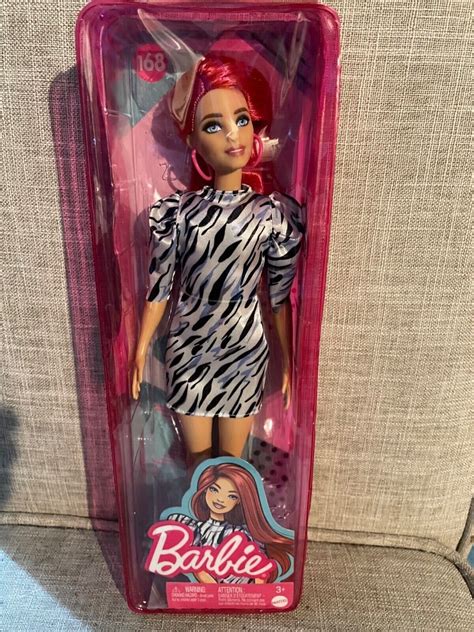 Barbie Fashionistas Dolls 168 Red Hair Ebay