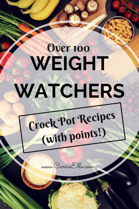 Are you looking for tasty and easy weight watchers breakfast recipes with points that you can make in a matter of minutes? Weight Watchers Crock Pot Recipes - Carrie Elle