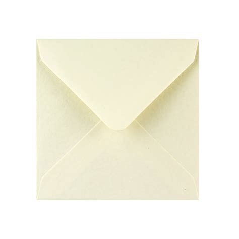 130x130mm Ivory Hammer Square Gummed Plain 100gsm