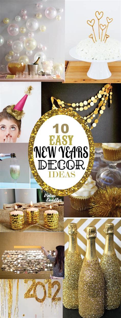 10 Easy New Years Decorating Ideas - SohoSonnet Creative ...