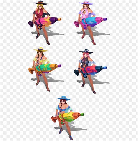 Ool Party Caitlyn Pool Party Taric Chromas Png Image With Transparent