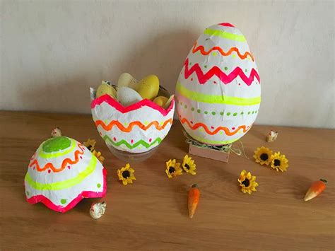 Pour Créer Des Gros œufs Décoratifs Pour Pâques Essayez Le Papier