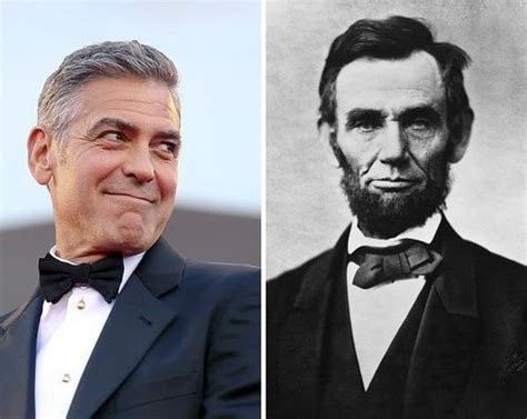 What Do George Clooney And Abraham Lincoln Have In Common Theyre