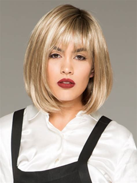 Synthetic Lace Front Monofilament Bob Wigs