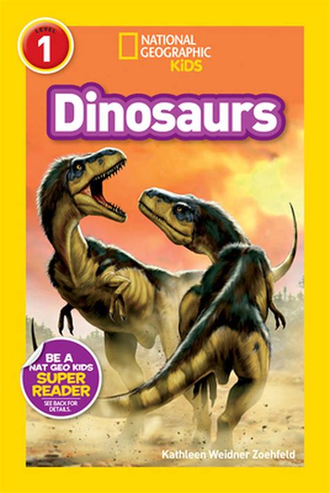 National Geographic Readers Dinosaurs By Kathy Weidner Zoehfeld