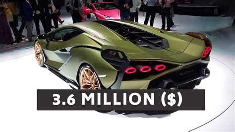 10 Most Expensive Super Cars In The World 2021 Youtube