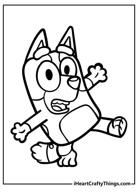 Bluey Coloring Pages Updated 2022 Dance Coloring Pages Coloring