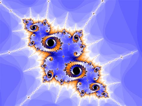Blue Patterned Fractal Free Stock Photo Public Domain Pictures