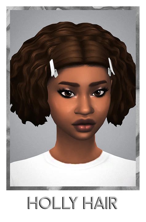 Savvysweet Holly Hair Bgc Not Hat Compatible Sims 4 Storytelling