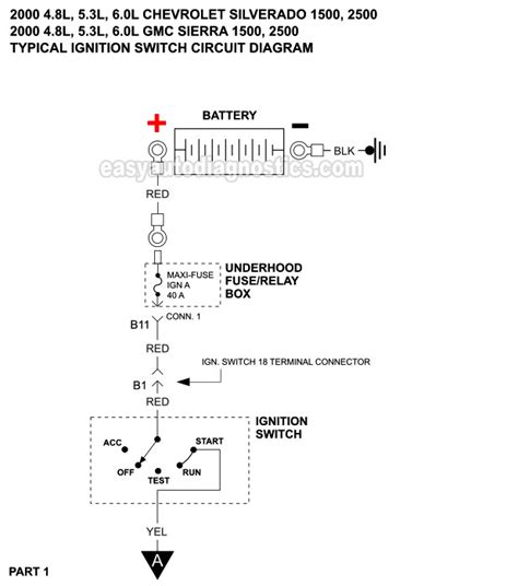 2002 Chevy Silverado Ignition Switch Wiring Diagram Wiring Diagram