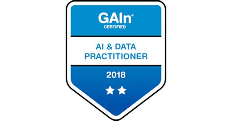 Ai And Data Practitioner 2 Star Program 2018 Credly