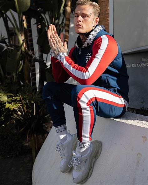 Snrs Sinners Attire On Instagram The Navyred Tracksuit Is 👌🏼 Would
