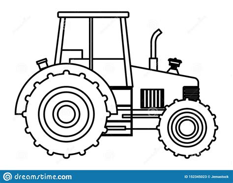 Cartoon Tractor Clip Art Images Royalty Free Vector Clipart Images