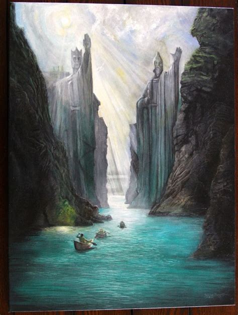 11 Lord Of The Rings Acrylic Painting For You Paintswd