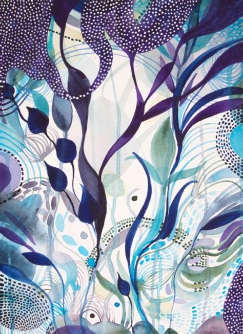Buy The Sea Garden Watercolour By Helen Wells On Artfinder Discover