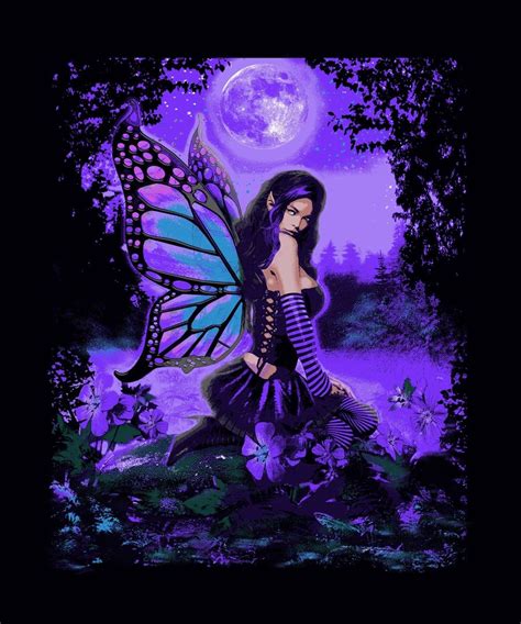 Moonfairies Heavy 3 Kg Thick Soft Purple Full Moon Fairy Mink