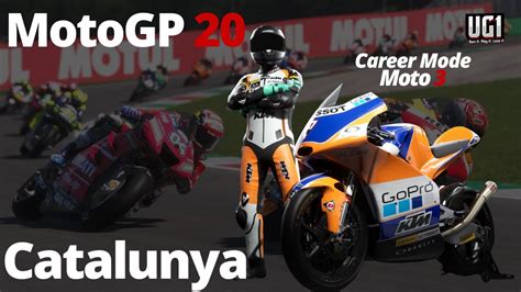 Motogp 20 Gameplay Catalunya Career Practicequalirace Moto 3