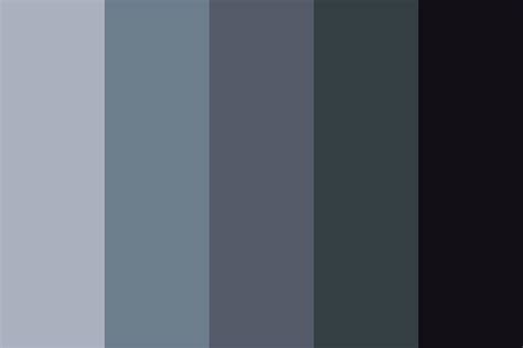Muted Bluish Color Palette