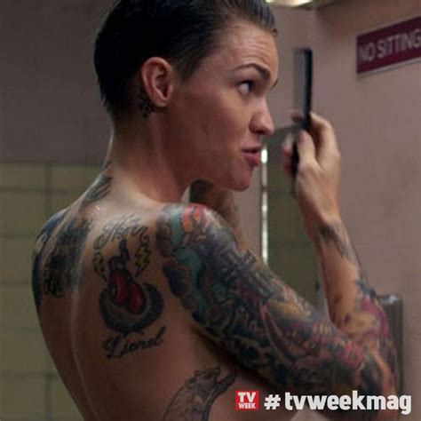 A Smoking Ruby Rose Strips Off In Orange Is The New Black