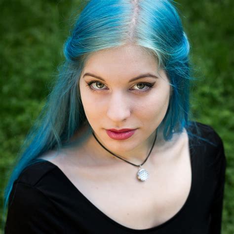 Girl With Blue Hair By Radoslawsass On Deviantart