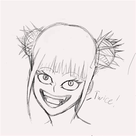 A Drawing Of Toga Himiko I Drew Three Months Ago Scrolller