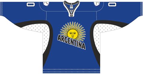 To fight for bronze now. Argentina Road Uniform - International Ice Hockey ...