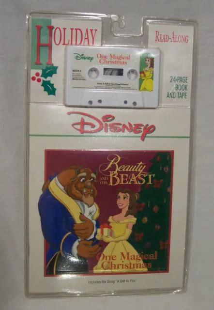 Walt Disney Beauty And The Beast One Magical Christmas Read Along Book