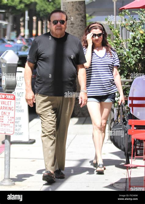 Paul Sorvino And Wife Dee Dee Out And About In Beverly Hills Featuring