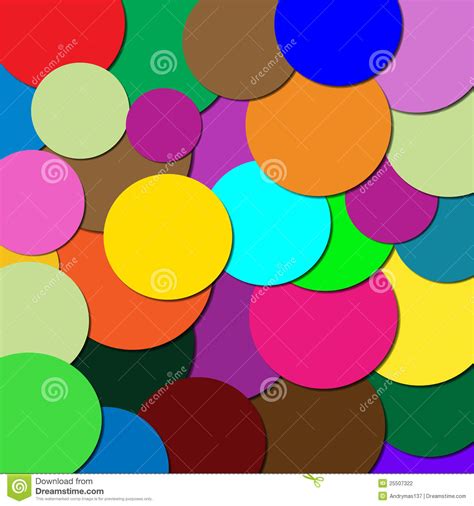 Circles Of Different Colors Stock Vector Image 25507322 Effy Moom Free Coloring Picture wallpaper give a chance to color on the wall without getting in trouble! Fill the walls of your home or office with stress-relieving [effymoom.blogspot.com]