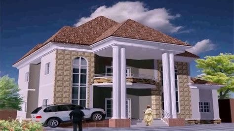 Modern Duplex House Plans In Nigeria Youtube