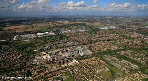 Aeroengland Aerial Photograph Of Basildon Essex England Uk