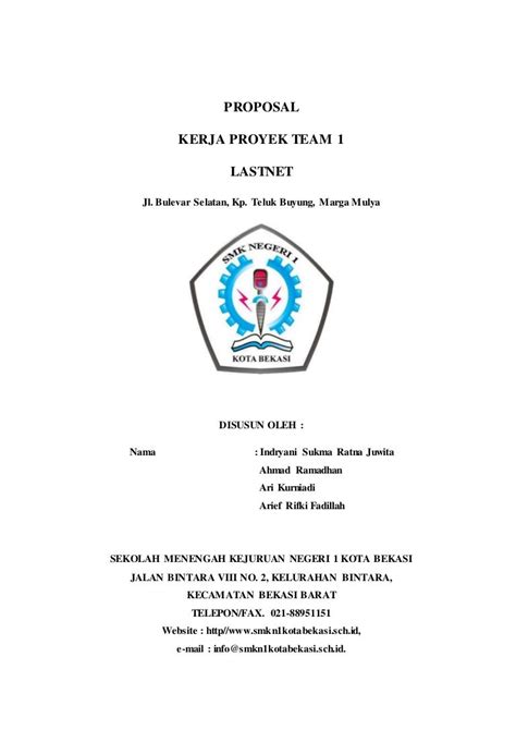 Cover Proposal Kegiatan - Gambaran