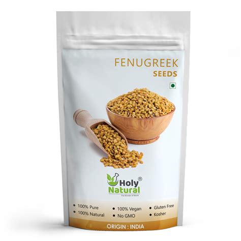 Holy Natural 100 Gm Methi Dana Fenugreek Seeds Pack Of 1 Buy