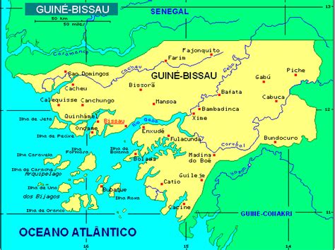 Caracterização África Ocidental Guiné Bissau Grupo Atlântico Sul