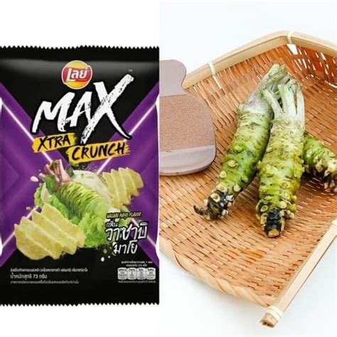 Lays Thai Potato Chips Wasabi And Mayo Snack Affair