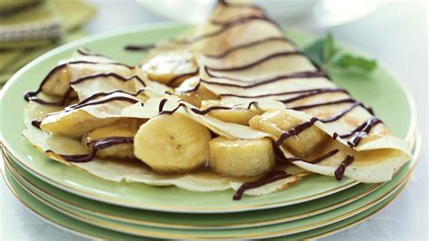 Pannenkoeken Met Banaan En Chocola Libelle Lekker