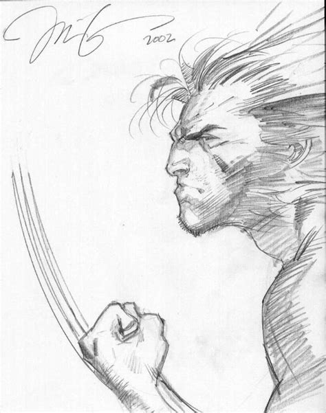 Jim Lee Wolverine In Ck2 Ck2s Jim Lee Comic Art Gallery Room