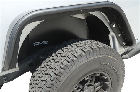 Dv8 Offroad Rear Inner Fenders For 07 18 Jeep Wrangler Jk Quadratec
