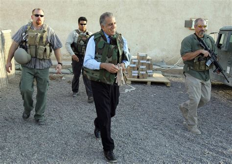 Blackwater private military contractors escort Zalmay Khalilzad, United