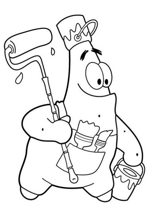 Patrick Coloring Pages To Download And Print For Free